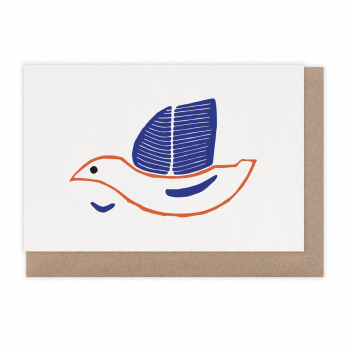 Card Oiseau bateau