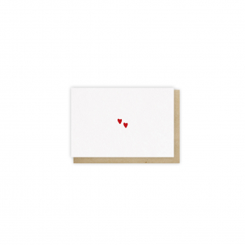 Mini card Cœurs