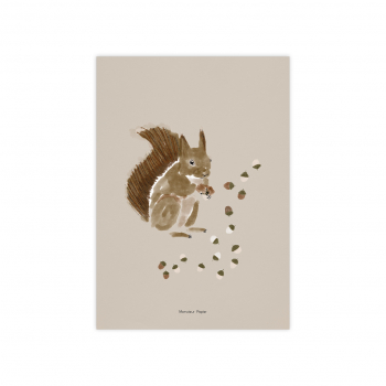 A4 Print Squirrel